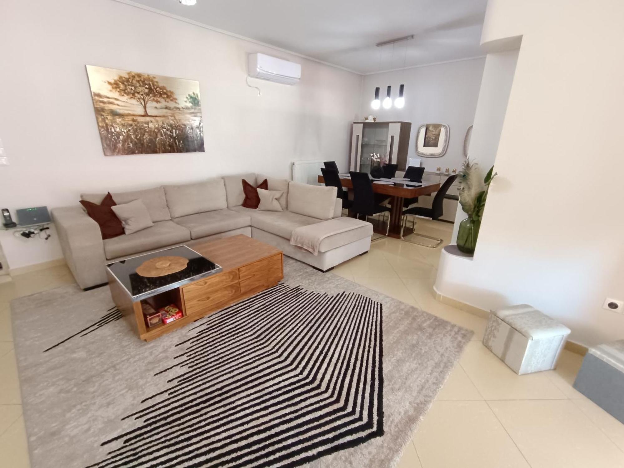 New Elegant Roof Apartment Acharnae Exterior foto