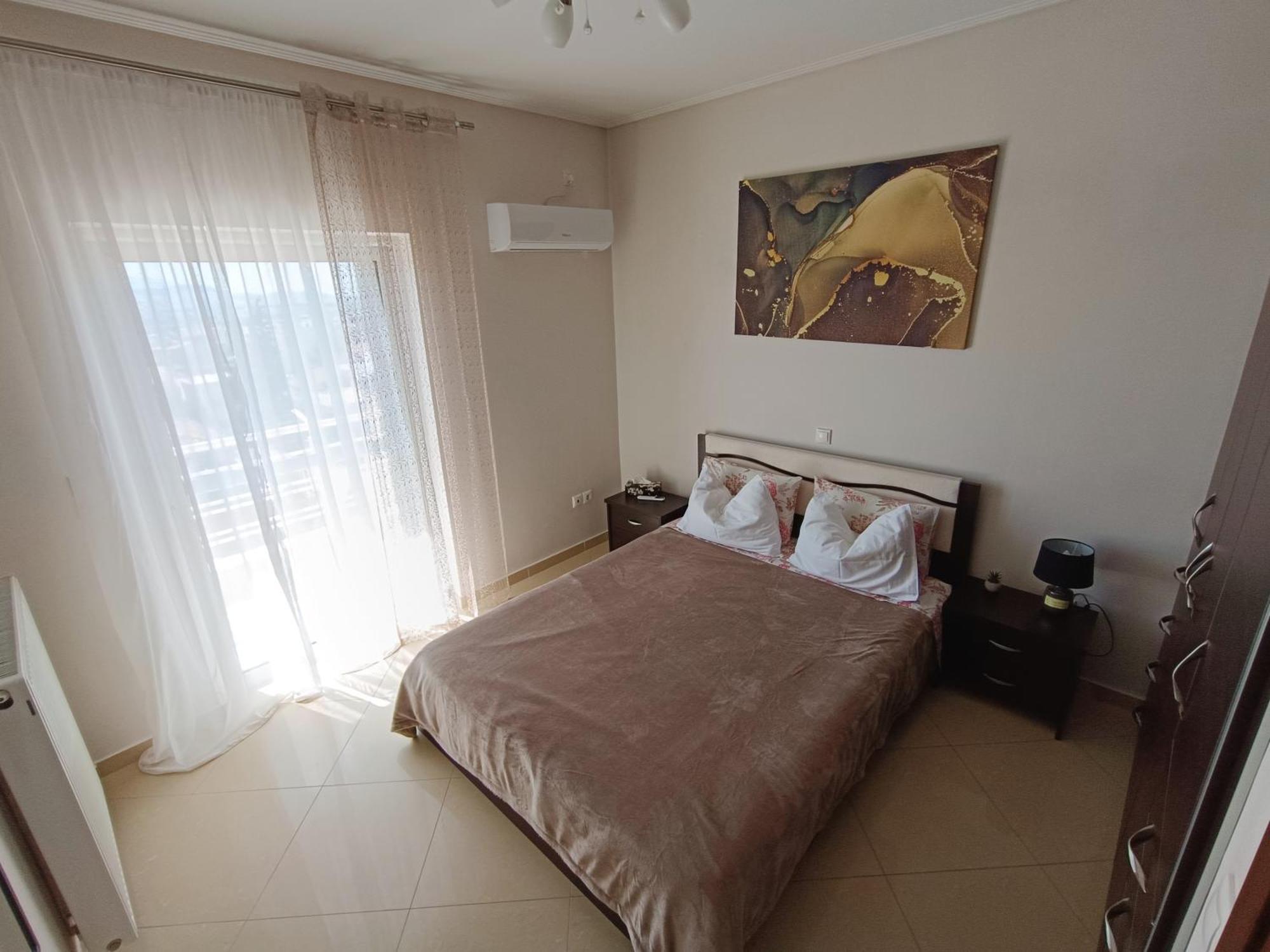 New Elegant Roof Apartment Acharnae Exterior foto